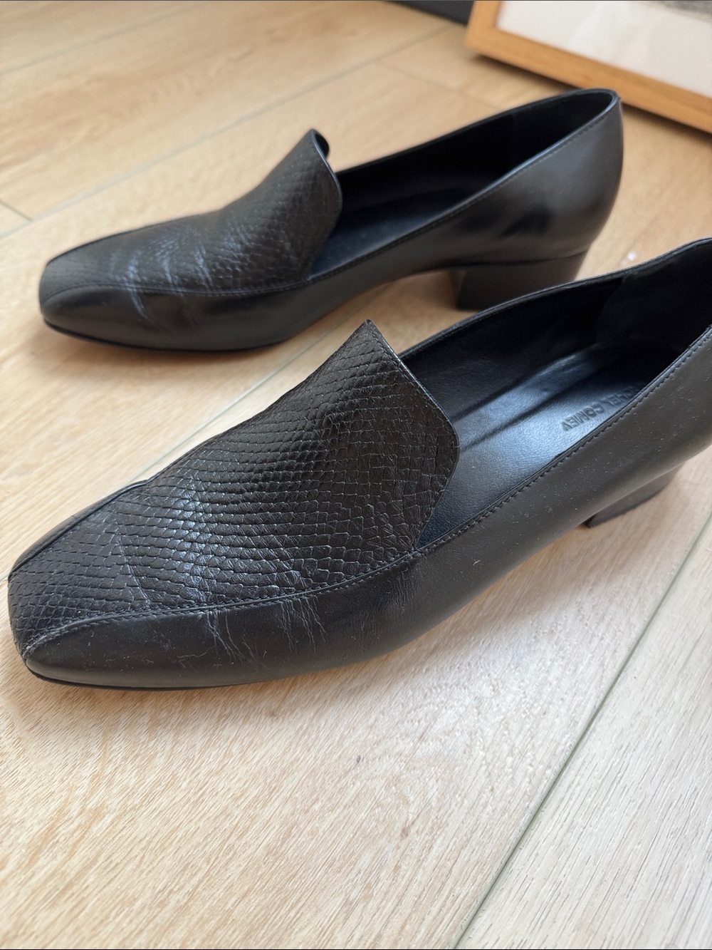 Rachel Comey black leather cheater loafer 39 - Picture 2 of 7